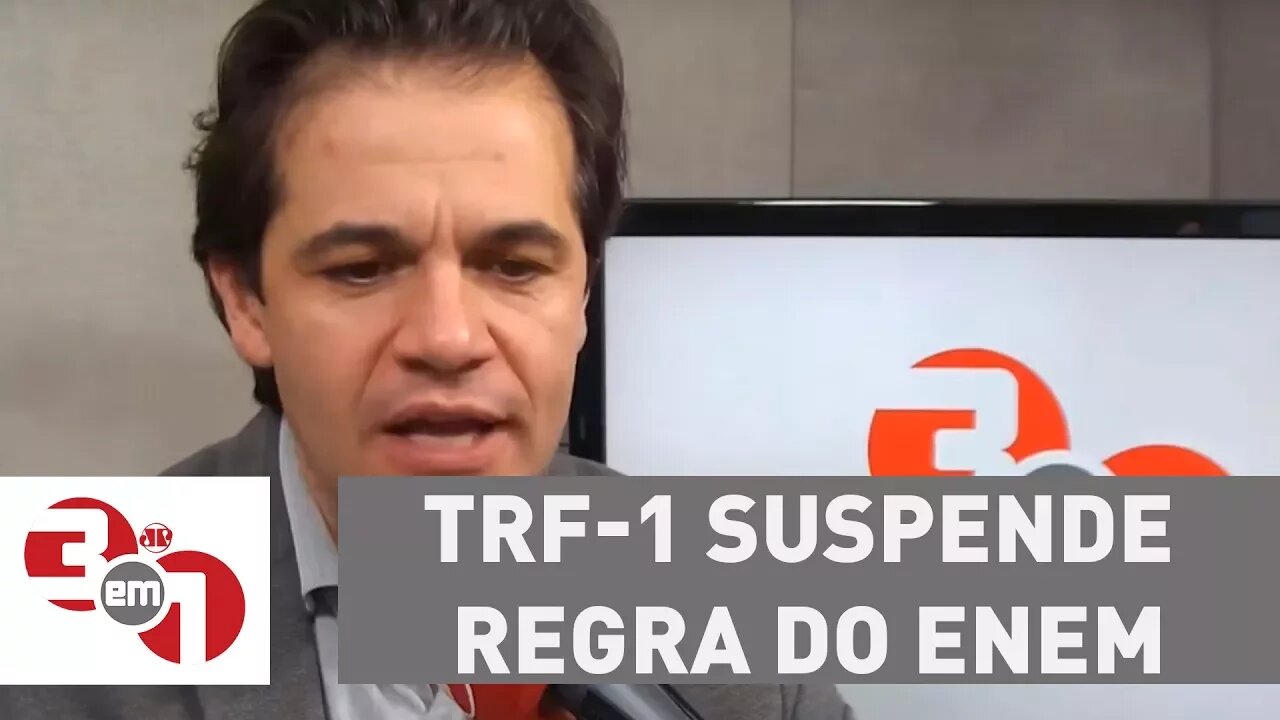 TRF-1 suspende regra do ENEM que pode zerar redação por violação de direitos humanos