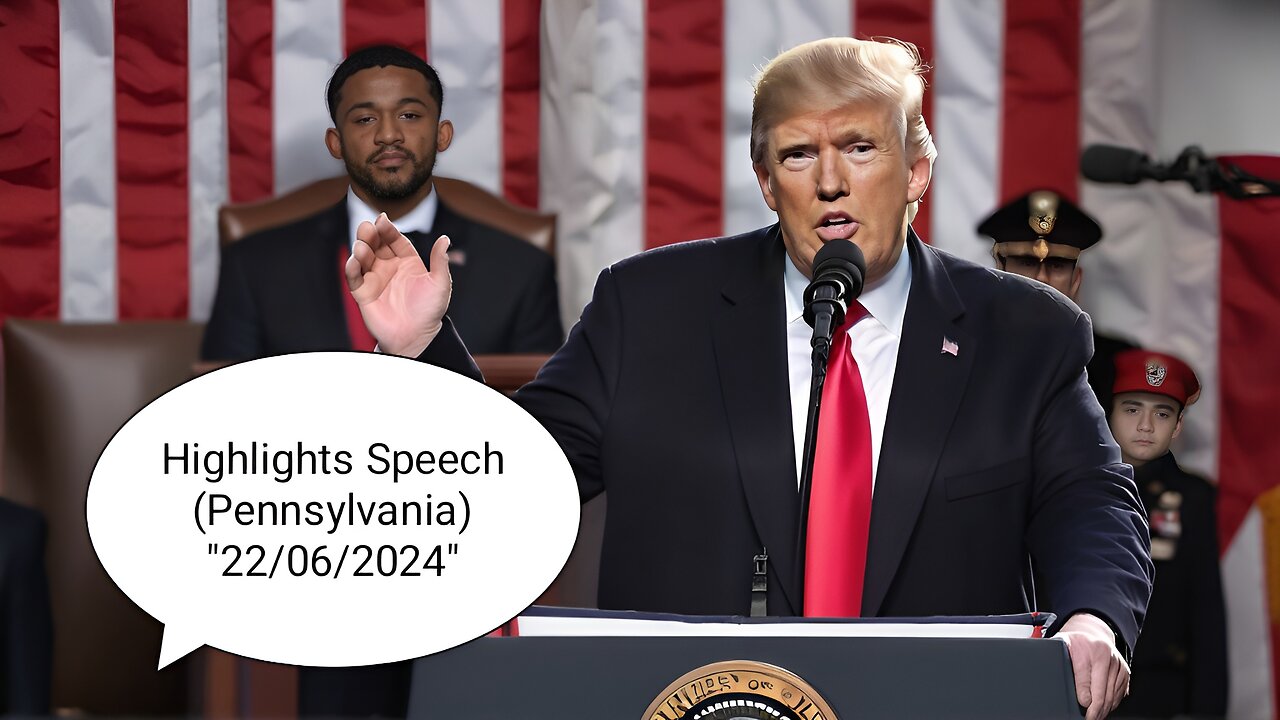 President Donald Trump Speech ❤️🔥 (Highlights) 2024 (Pennsylvania) 22/06/2024