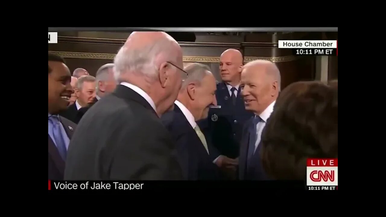 Biden Messes Up State of the Union (comedian K-von slaps head)