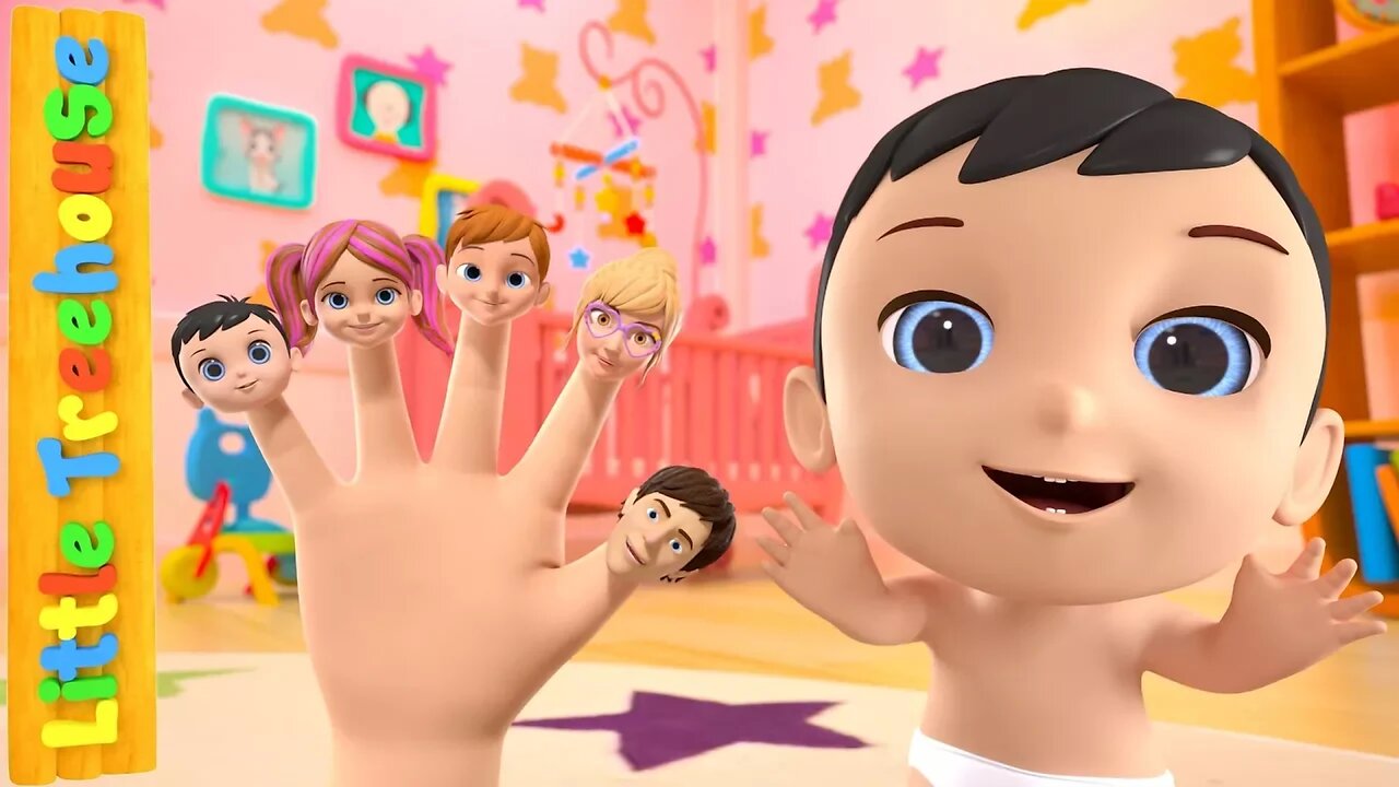 The Finger Family | Preschool Nursery Rhymes & Baby Songs by Little Treehouse