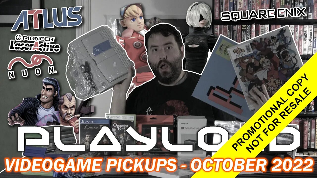 PlayLoad - Videogame Pickups October 2022 - Adam Koralik