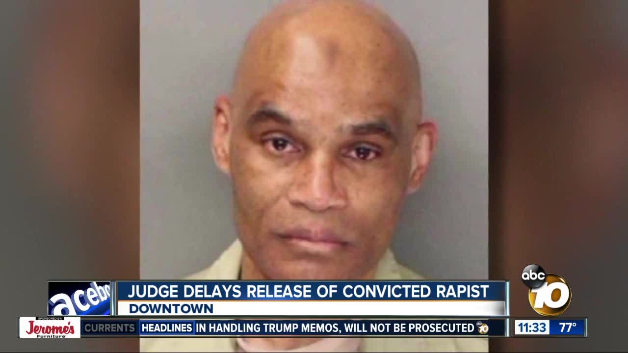 'Bolder Than Most' rapist's release delayed