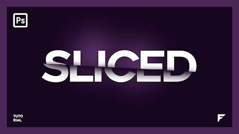 Make a like Sliced Text effect!