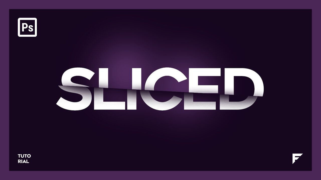 Make a like Sliced Text effect!