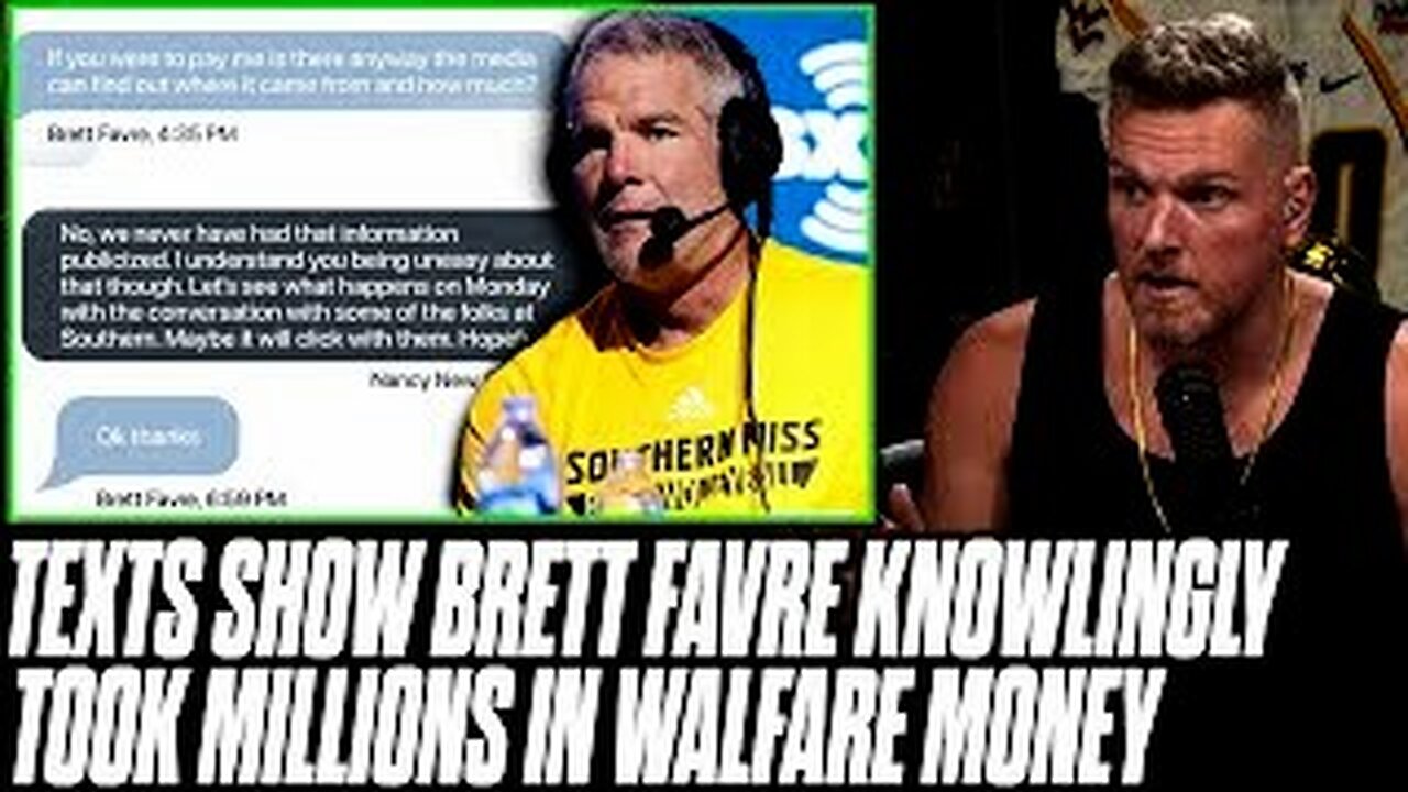 BRETT FAVRE WAS A WELFARE BABY