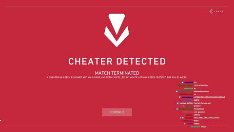 CHEATER DETECTED!