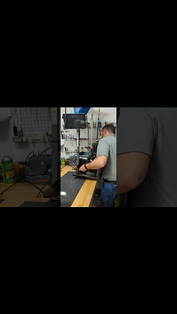 Getting the 1050 into its new home