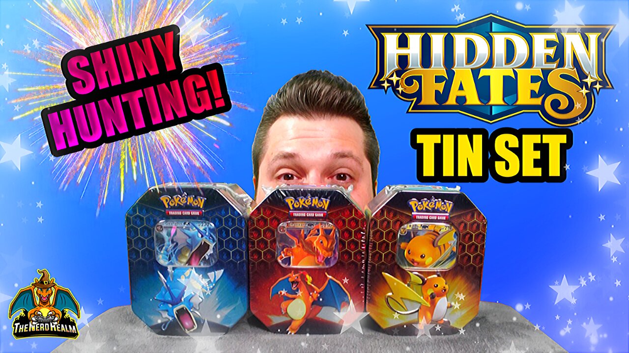 Hidden Fates Tin Set #2 | Shiny Hunting | Pokemon Opening