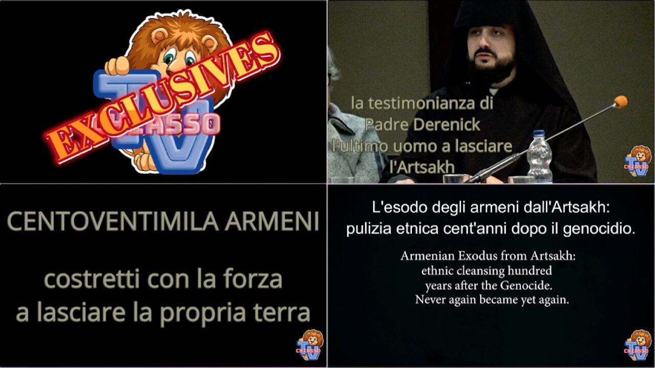 120.000 Armeni scacciati con la forza dalla propria terra - La testimonianza di Padre Derenick