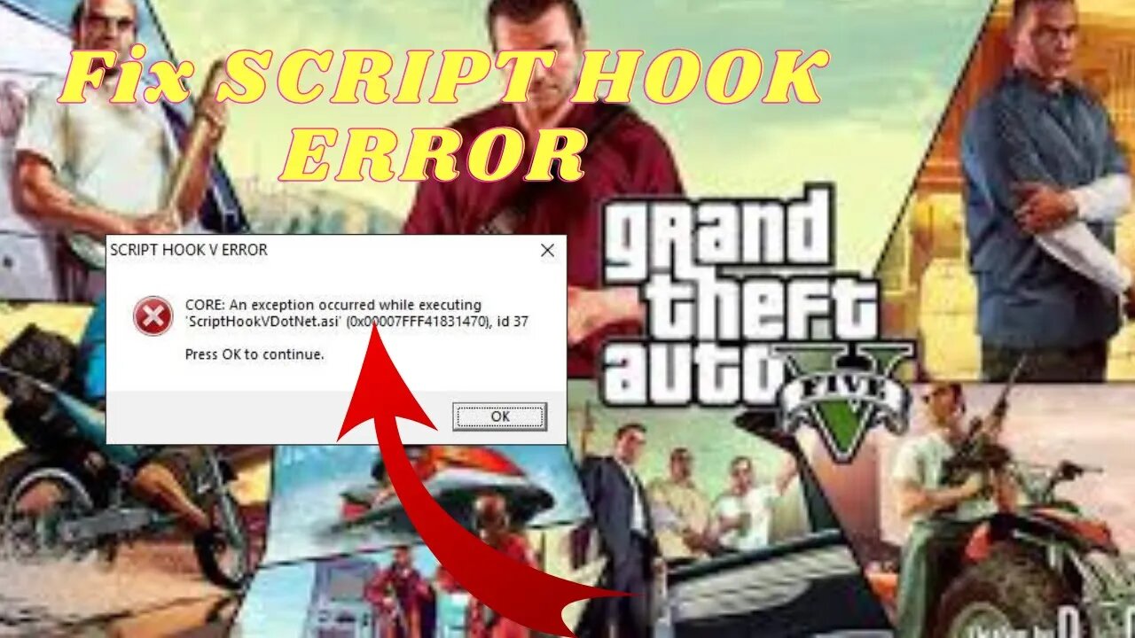 How to Fix SCRIPT HOOK V CRITICAL ERROR | SCRIPT HOOK V ADD GTA 5 MOD | MANYOO TRAINER | GTA 5 MOD