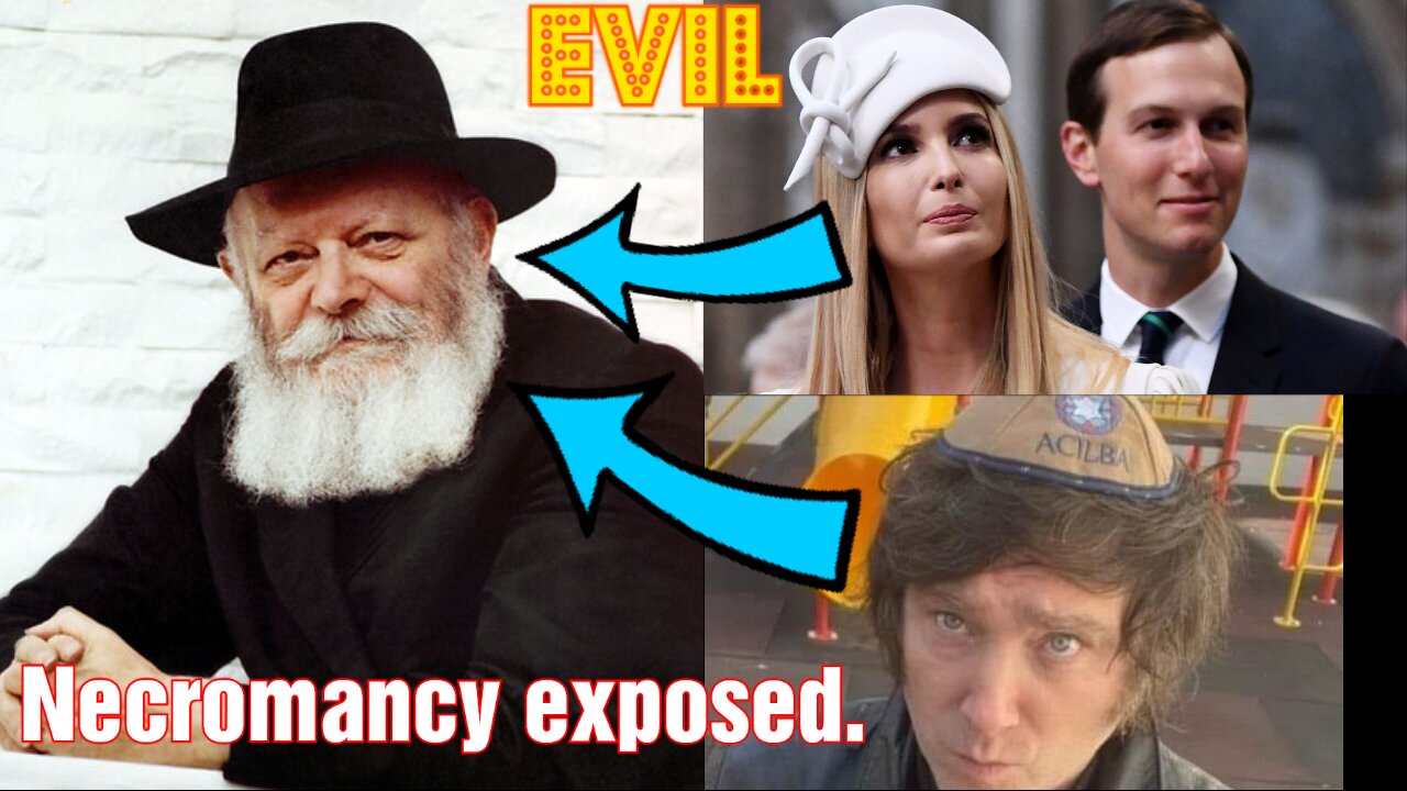 Ivanka Trump and Javier Milei Necromancy exposed.