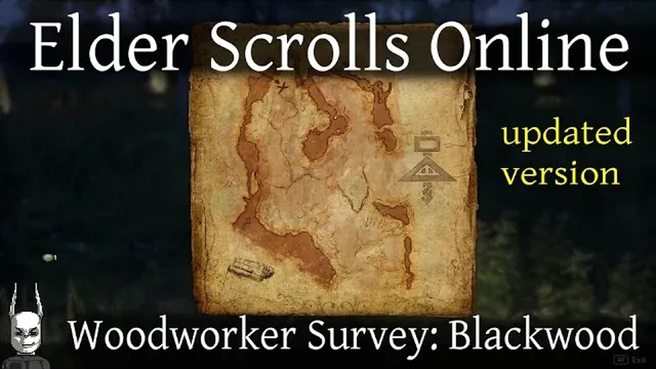 Woodworker Survey Blackwood [Elder Scrolls Online] ESO