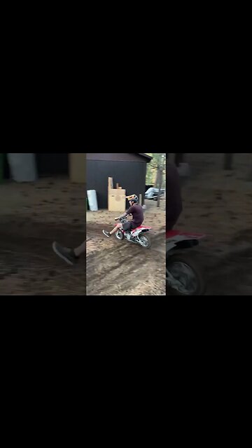 Mini moto weekend fun! #ytshorts #loamwolf #ride