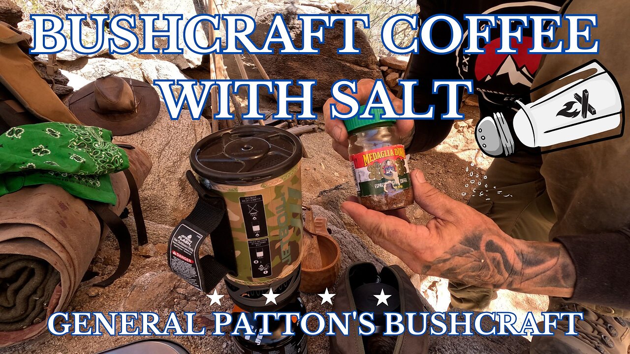 BUSHCRAFT COFFEE WITH SALT