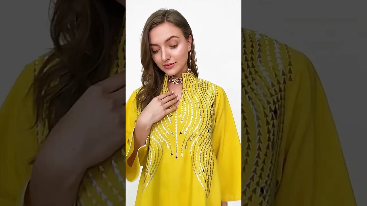 Long Arabic Dress Imitation Linen Saudi Dubai Women | ʟɪɴᴋ ɪɴ ᴛʜᴇ ᴅᴇꜱᴄʀɪᴘᴛɪᴏɴ 👇 ᴛᴏ ʙᴜʏ