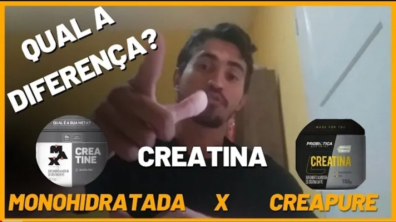 Creatina Monohidratada vs Creapure, qual a diferença?