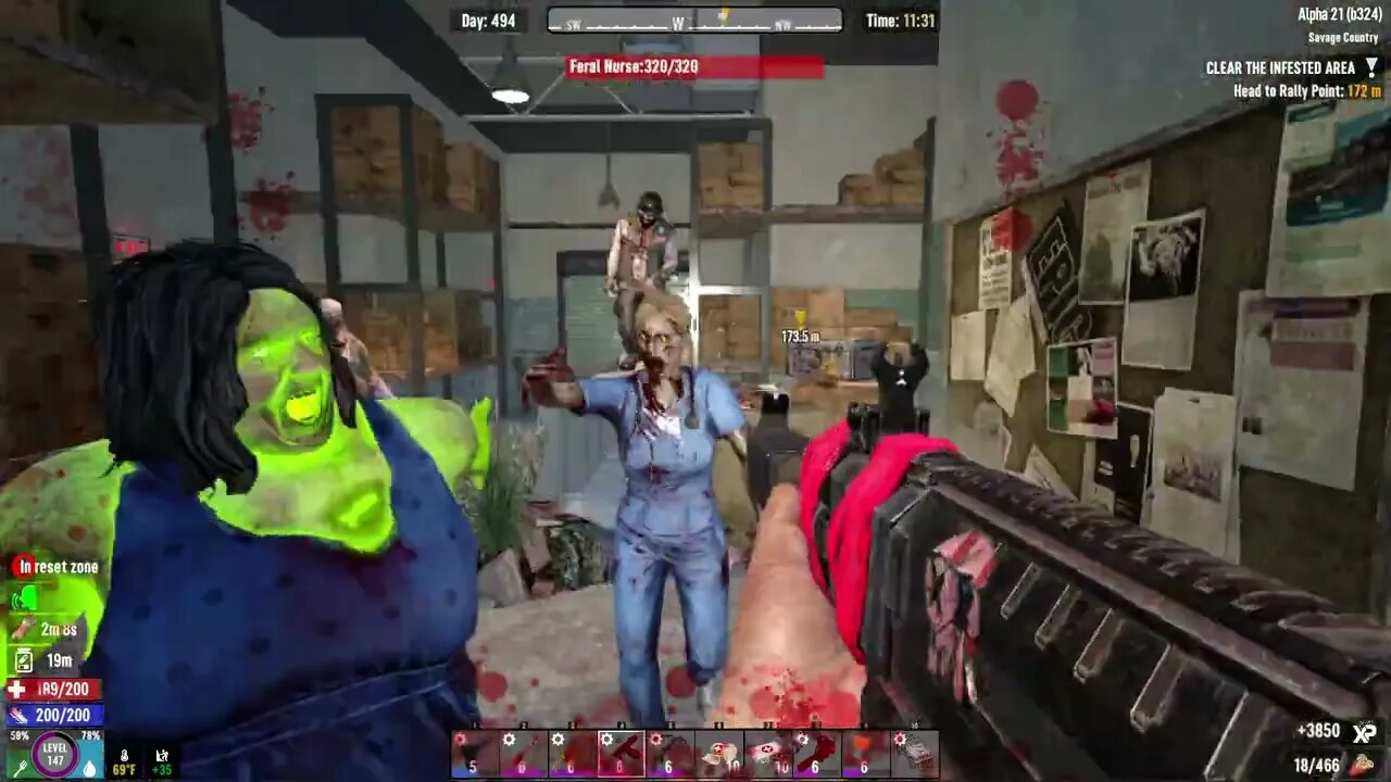 Bob's Super Shotgun 7 Days to Die #shotgun #op #zombies