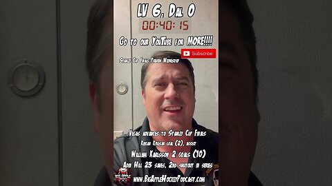 Vegas Golden Knights vs Florida Panthers | Big Apple Hockey