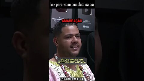 “VAI MUITA GENTE ATRÁS DE MIM” com Pai Lucas (Candomblé) | Planeta Podcast (Sobrenatural) #shorts
