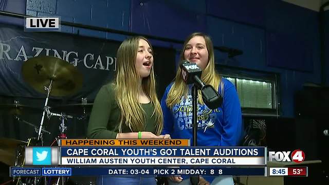 Cape Coral Youth's Got Talent holds auditions - 8:30am live report