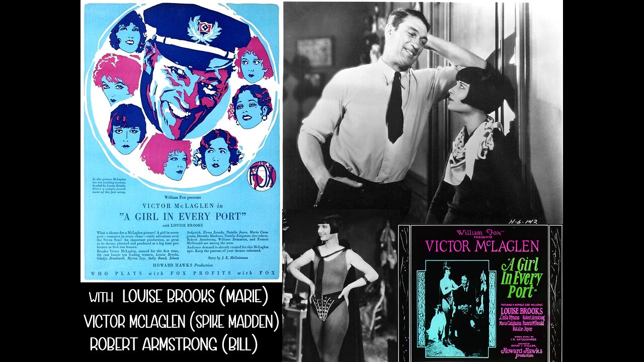 Wichita's Louise Brooks in "Girl in Every Port" (1928)