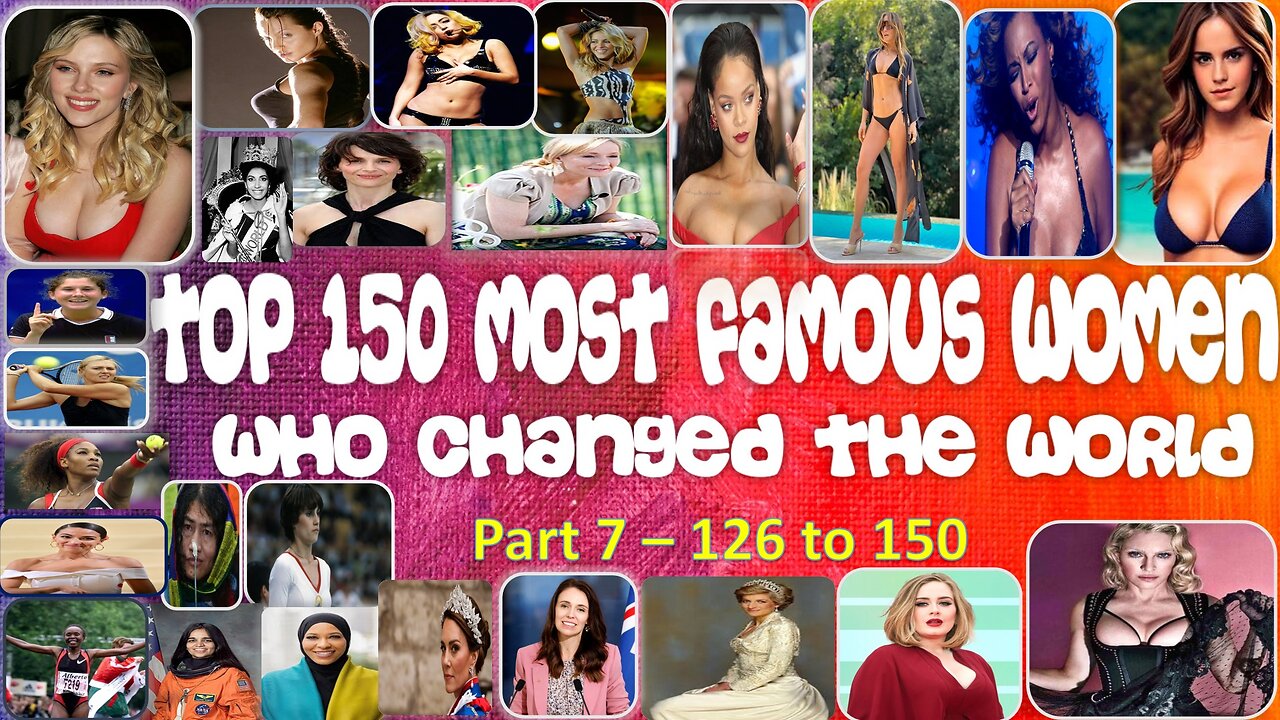 Ep 7 - Top 150 Most Inspiring Women in History