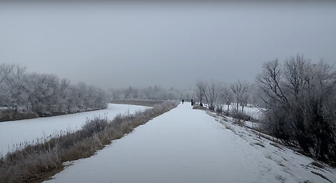 Walking in Regina, February 25, 2024: A ramble in the neighbourhood