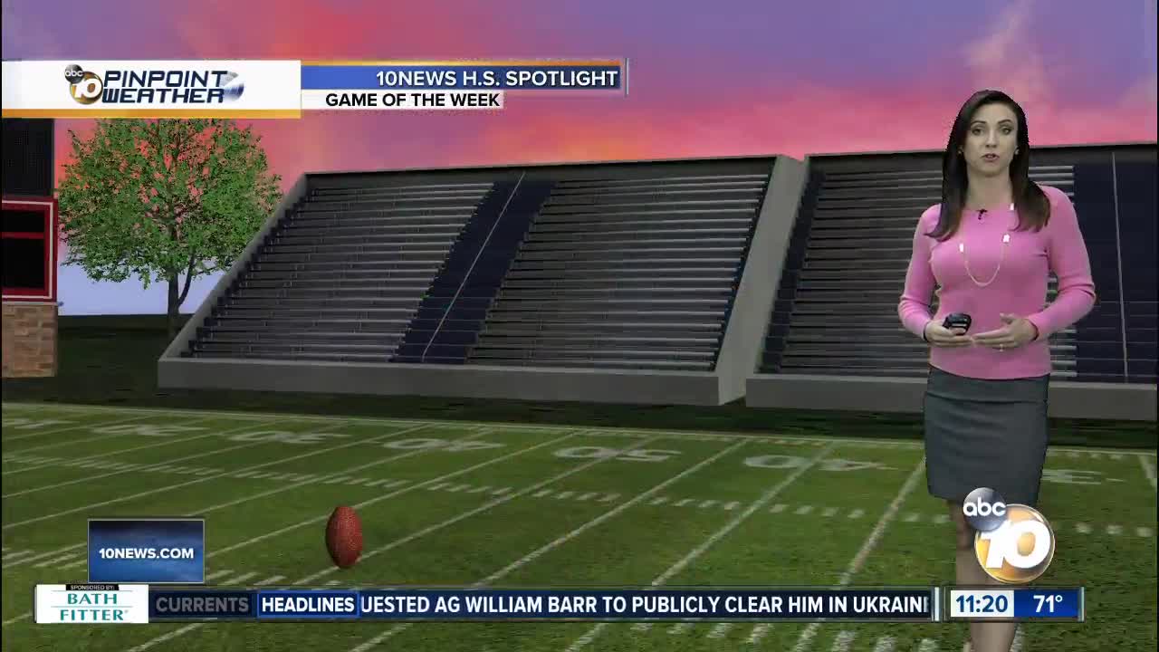 10News Pinpoint Weather with Meteorologist Megan Parry