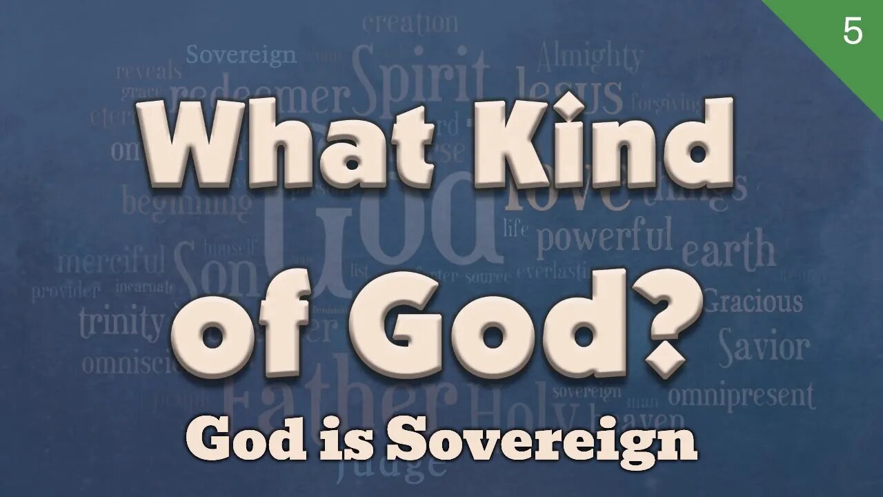 What Kind of God? #5 - God is Sovereign (Daniel 4:34-35) | Dr. Terry Thomas | September 2-3, 2023