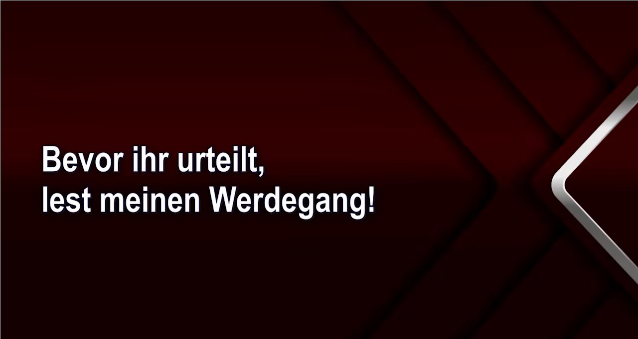 Bevor ihr urteilt, lest meinen Werdegang!