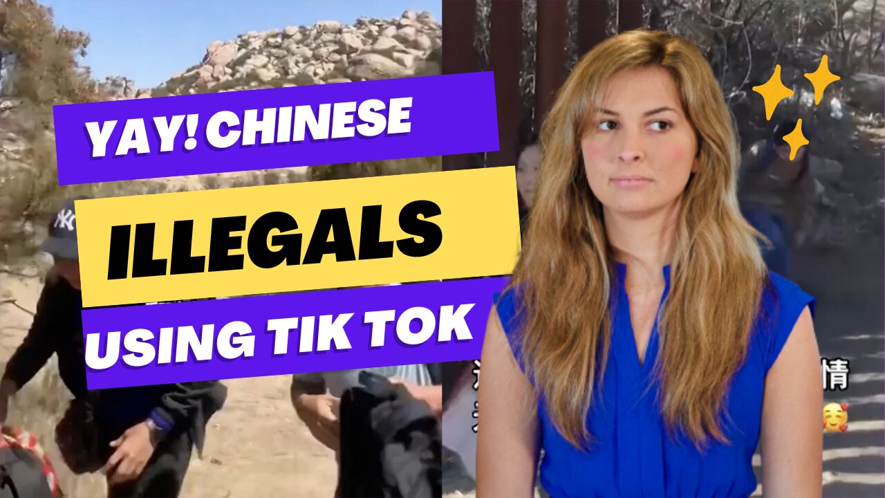 CHINESE MIGRANTS USING TIKTOK TO SHOW THEM EXACT LOCATION TO ENTER AMERICA ILLEGALLY