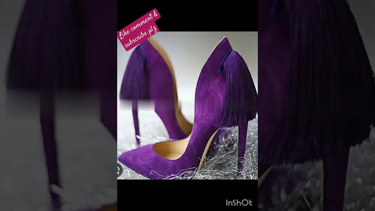 Purple Sexy Heels #shorts #viral #trending #heels