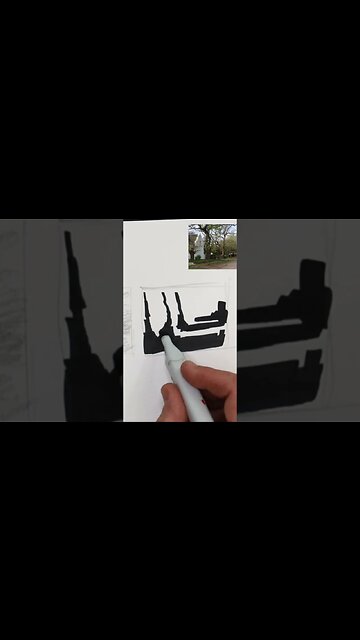 How to Use a Notan Sketch to Prepare for #painting #practicepainting