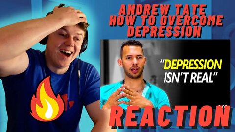 Irish Man Reacts to Andrew Tate - How To Overcome DEPRESSION