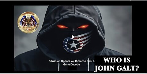 PATRIOT UNDERGROUND W/ Situation Update w/ Lt. Colonel Riccardo Bosi & Gene Decode. JGANON, SGANON