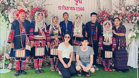 Akha Woman Sings for Daughter’S Wedding