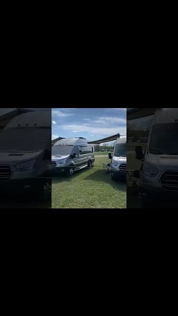 Throwback! Tons Of Coachmen Beyond Ford Transit Vans 🚐 At Campervan Rally 😮