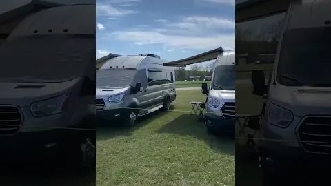 Throwback! Tons Of Coachmen Beyond Ford Transit Vans 🚐 At Campervan Rally 😮