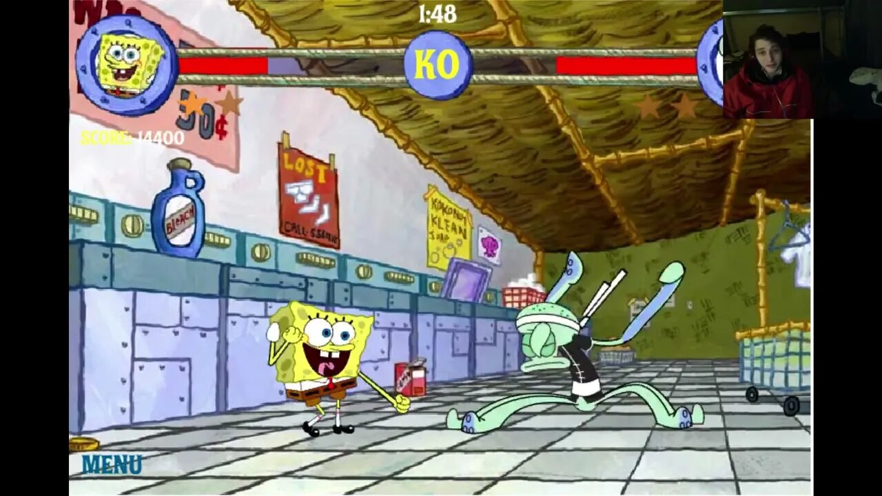 Nickelodeon SpongeBob SquarePants Reef Rumble Match #1 With Live Commentary