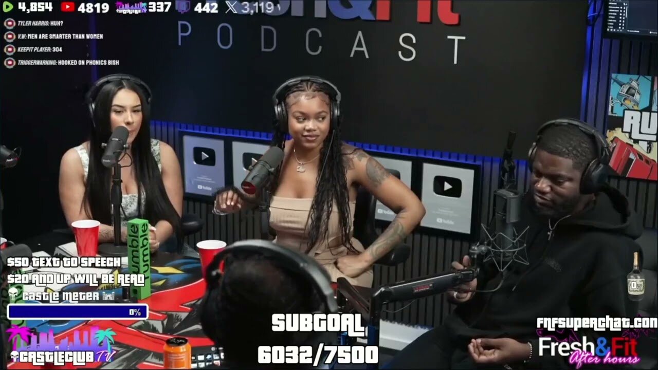 Broad Is Voting KAMALA & DOESN'T Know WHY! - Fresh and Fit Talk Politics With Panel