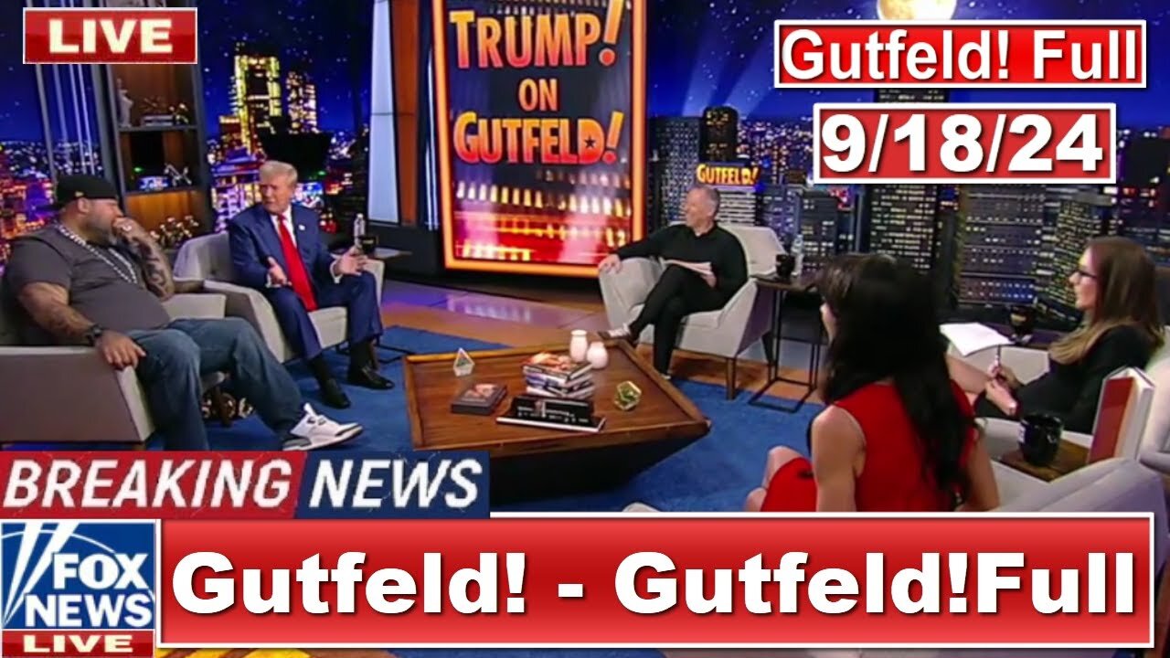 FULL: President Trump's First EVER Appearance on Greg Gutfeld (9/18/24)