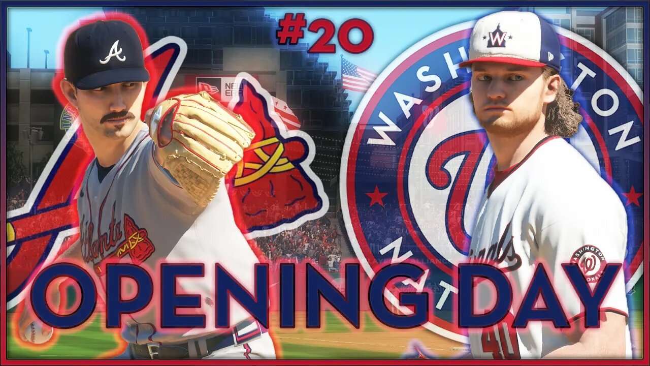 Michael Soroka Battles His Old Team On Opening Day! | MLB The Show 23 Nationals Franchise (Ep. 20)