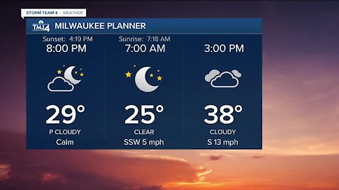 A little warmer Friday after cold, frosty evening