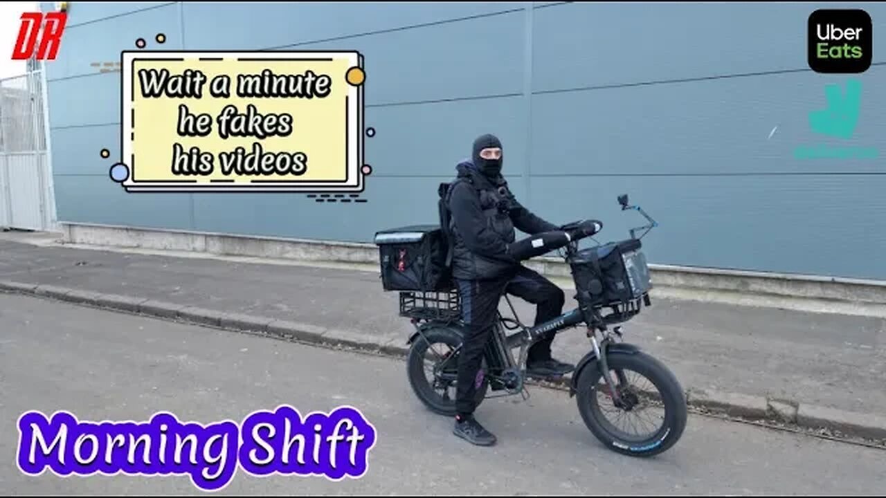 Working The Morning Shift For UberEats & Deliveroo S3E7