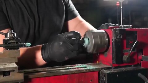 Making a GOLD and Malachite Ring