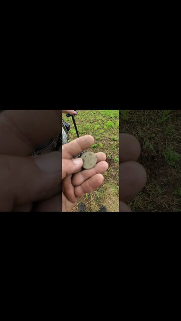 Bill's Largie #battle #trending #silver #metaldetecting #civilwar #coins #buttons #relics #largie
