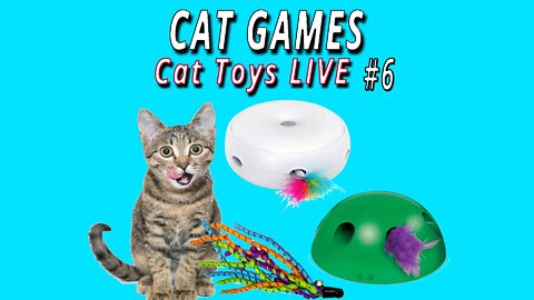 CAT GAMES: Cat Toys Live #6