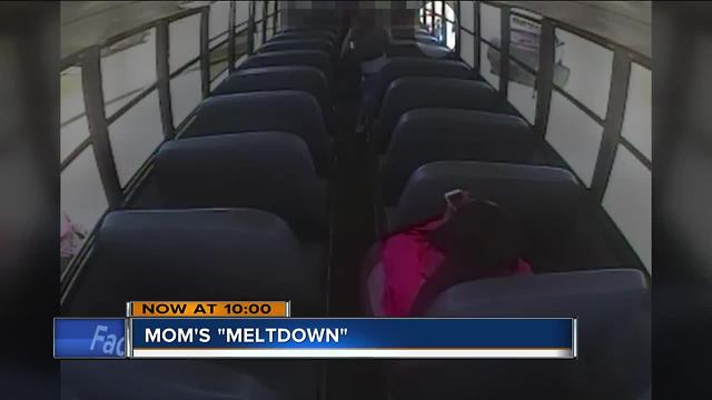 Video captures mother busting out bus window with hammer in Glendale