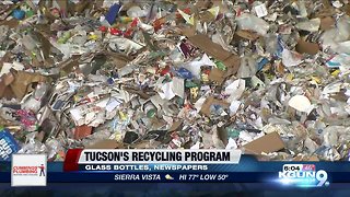 Tucson may temporarily stop recycling glass and newspapers