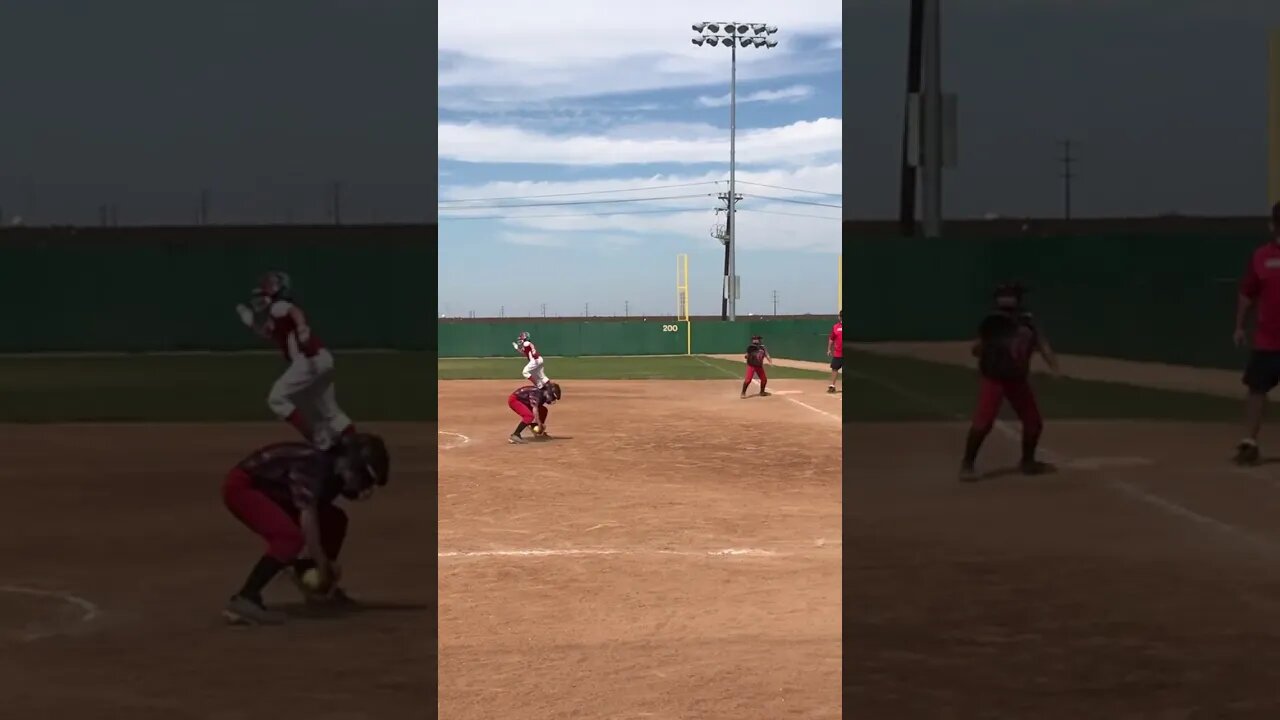 Keeping foot on the Bag